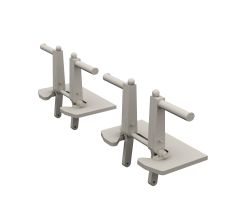 Ruderpedal EC x2 1:4