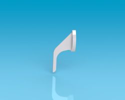 Antenne gebogen 1:4