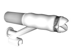 Heck-Antikollisionslicht Lama 1:6