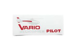 Vario Helicopter Autosticker transparent