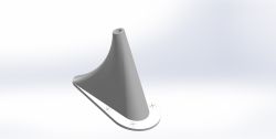Antennenfuß Mitte oben 1:6
