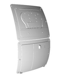 Vordere Wartungsklappe Lama 1:5 (Rotor 1,80 m)