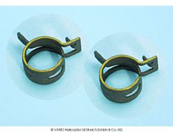 Spring clip for PTFE tube