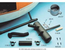 Schalldämpfer-Anlage Bell UH-1B