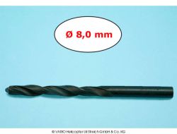 Spiralbohrer 8,0 mm