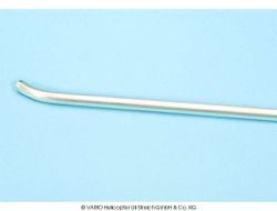 Kufenrohr 10 mm, silber
