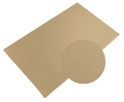 Bodenbelag mit Riffelblechstruktur 1:5 - 1:8