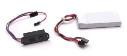 HV/LV switch and LiPo for turbine drive