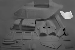 BK 117 fuselage reinforcement, turbine