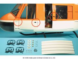 Tilbehørsett Bell UH-1B