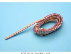 Silicone cable for glowplug lead