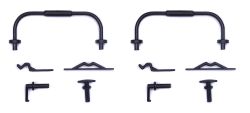 Türgriff-Set 10-teilig