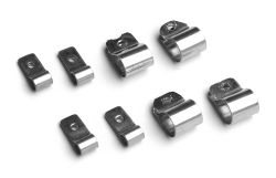 Edelstahlschellen-Set