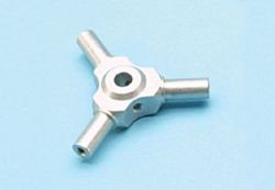 Three-bladed hub 6 mm ∅