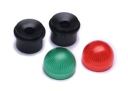 Lamp sockets, red - green, 10 - 20 mm