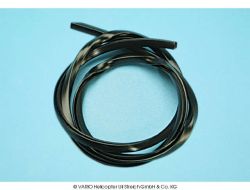 Kantenband schwarz, ca. 60 cm