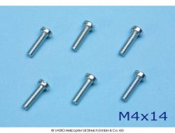 Cheesehead screw M 4 x 14
