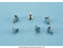 Slotted countersunk screw M 2 x 4