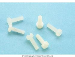 PVC screw M 3 x 10