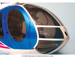 Hughes 500 E canopy, fremskutt