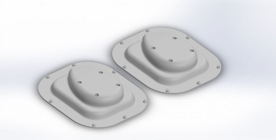 Antenne en face des entrées x2 1:4