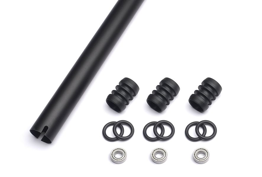Tail boom, ballraced 20 x 0.5 x 790 mm, black