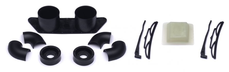 Tuyères et accessoires extérieurs
