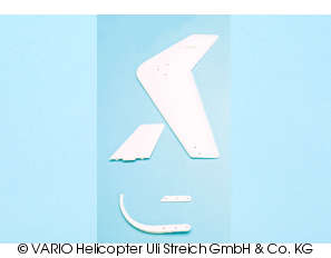 Kit empennage blanc