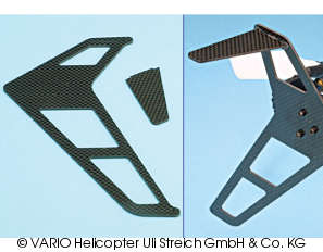Empennage 3-D en fibre de carbone