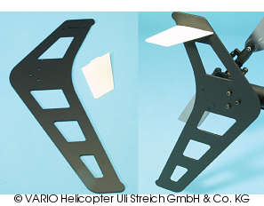 Kit empennages grand en aluminium