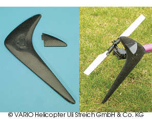 Kit empennages carbone, laminé