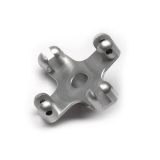 Étrier dasservissement aluminium pour axe de 5 mm quadripale