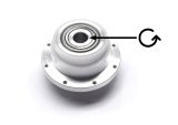 Freewheel counter-clockwise