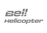 sticker lettering Bell Helicopter, gris