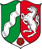 Blason North Rhine-Westfalia