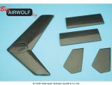 Kit empennages big AIRWOLF