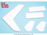 Kit empennages Bell 230