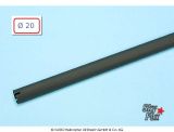 Tube AC 20 x 0,8 x 780 mm, noir