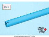 Tube AC 20 x 0,8 x 780 mm, bleu