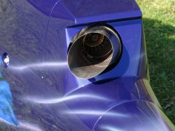 EC 120 turbine exhaust pipe