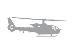 Autocollant pour voiture Gazelle argent