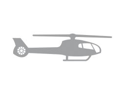 Autocollant pour voiture EC 120 argent