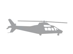 Autocollant pour voiture Agusta argent