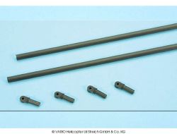 Kit tirants carbone, 700 mm