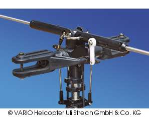 Rotor head for turbine mechanics, 10 mm