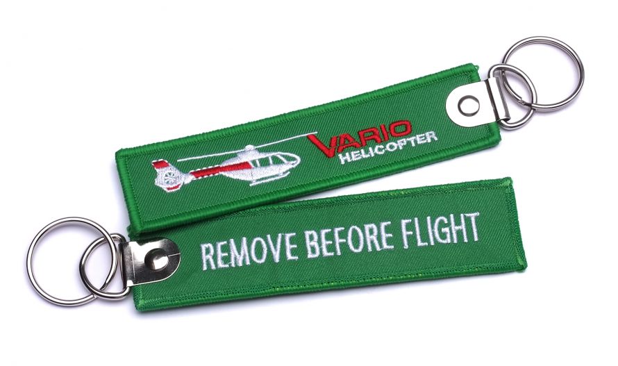 Portachiavi - Remove before flight - Verde