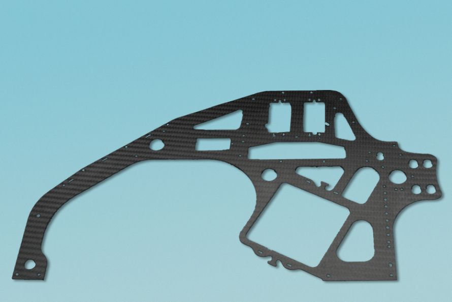 CFK Side frame for Benzin Acrobatic