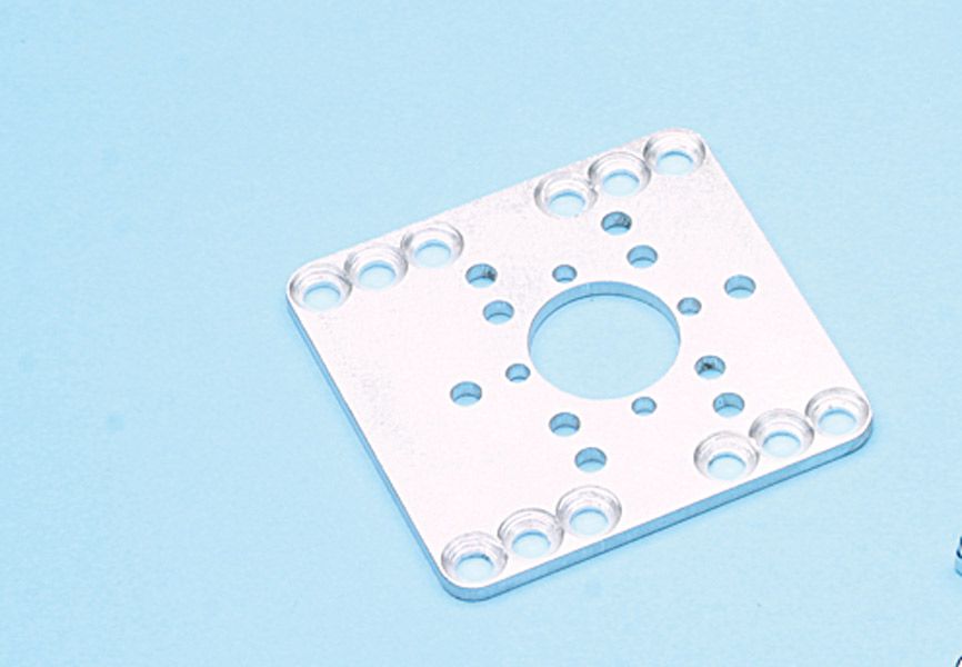 Mounting plate for electric motor