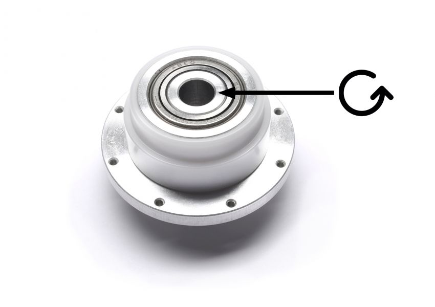 Freewheel counter-clockwise