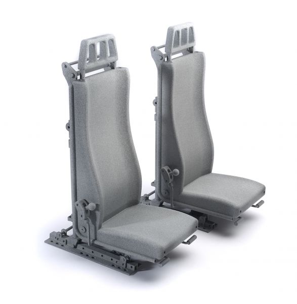 Pilots seats x2 BO 105 1:6